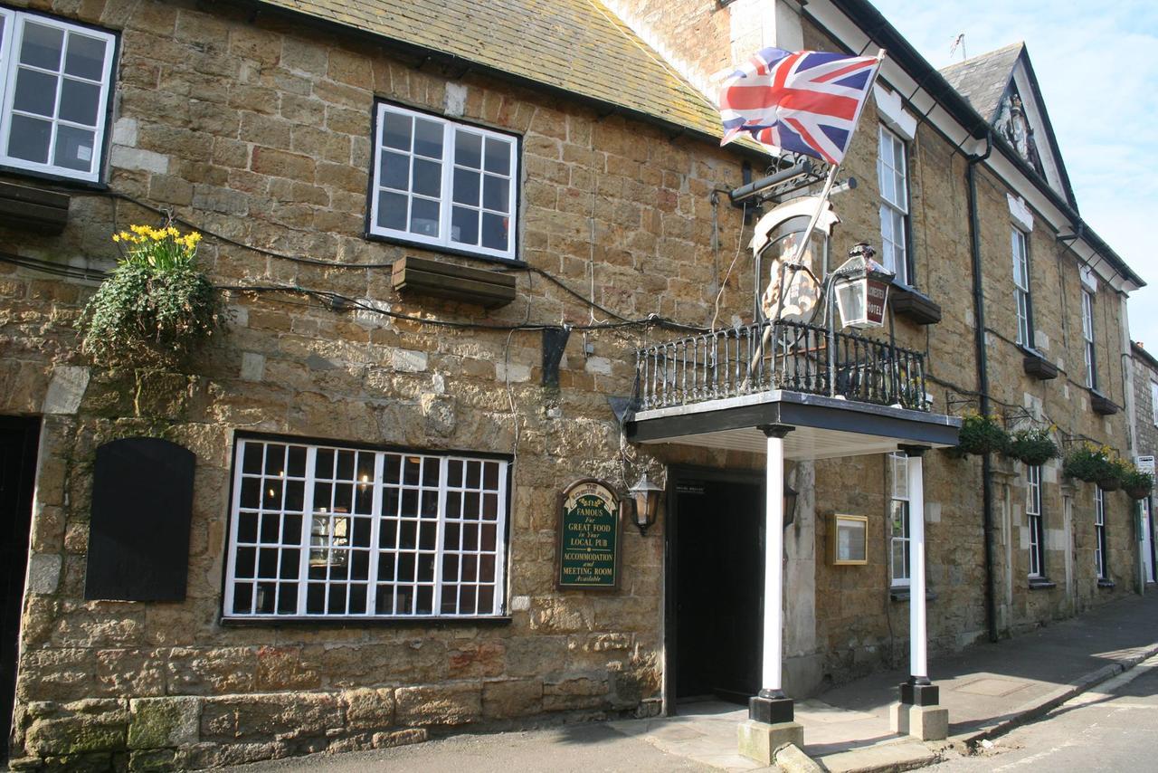 The Ilchester Arms Hotel Abbotsbury Buitenkant foto
